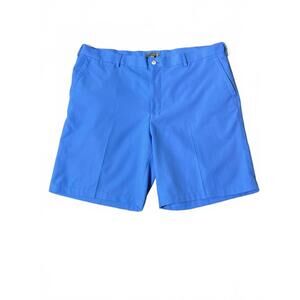 Peter Millar Wicking Men's Blue Golf Shorts - Size 42